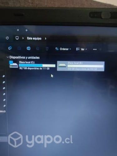 Notebook Toshiba satélite i3 ssd120 gigas + 1 tera
