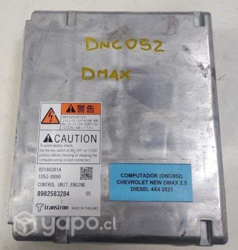 Computador (DNC052) Chevrolet New Dmax 2.5 2021