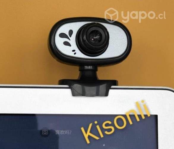 Cámara Web Usb 480 Con Micrófono Teletrabajo Color