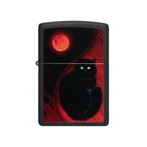 Zippo Black Cat Design ZP48453