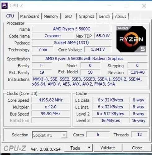 PC GAMER AMD Ryzen 5 5600G with Radeon Graphics 4