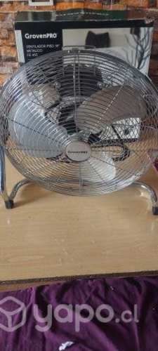 Ventilador piso metalico