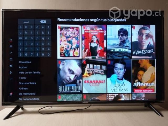 Oferto Smart TV 4K 50&#34; con wifi y Netflix usb