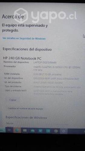 Notebook hp + ventilador