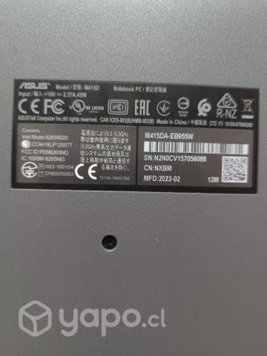 Notebook Asus Ryzen 7