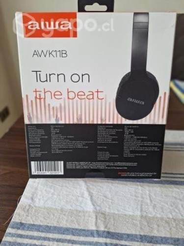 Audífonos Inalámbricos Aiwa AWK11B Negro
