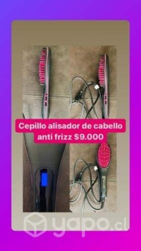 Cepillo alisador de cabello