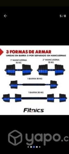 Pesas 30 KG ajustables