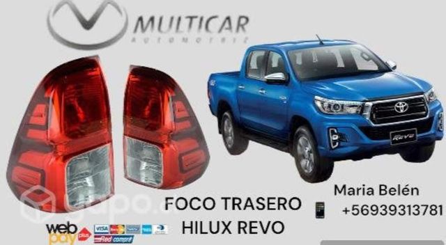 Farol trasero hilux revo
