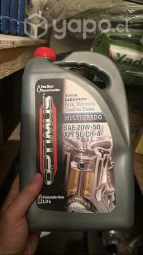 Aceite SAE 20w-50 OPTIMUS 3,78 Litros