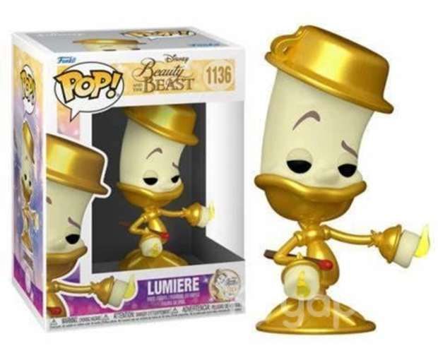 Funko Pop Lumiere La Bella y la Bestia Disney 1136