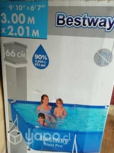 Piscina prácticamente nueva 2 x 3 mts.