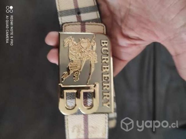 Cinturón Burberry nuevo sin uso hombre