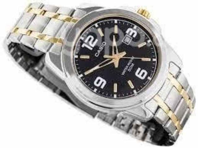 Reloj casio mtp1314sg-1 hombre metal wr50m nuevos