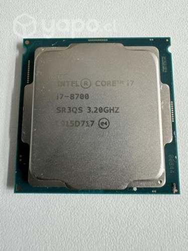 Procesador Intel i7 8700