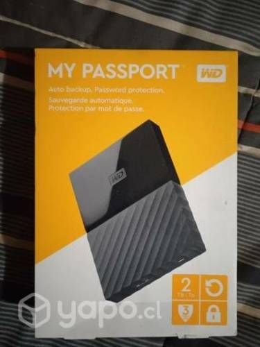 Disco duro 2TB externo nuevo