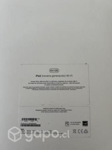 Ipad 9 generación