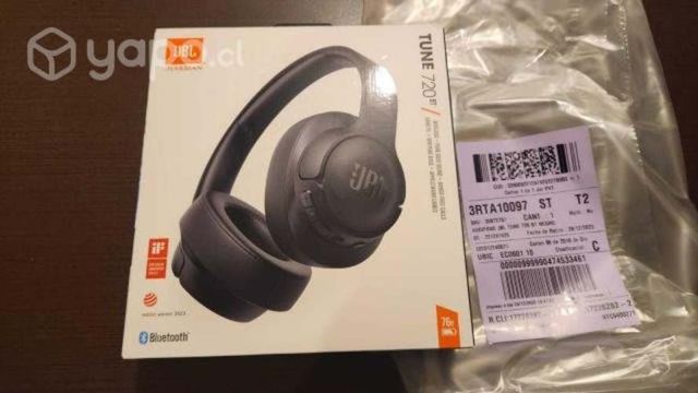 Audifonos JBL Tune 720 bluetooth sellados
