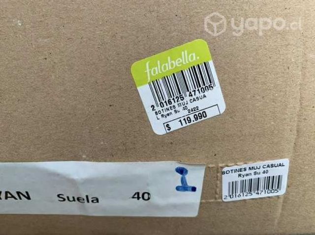 Original botín colmada embalado