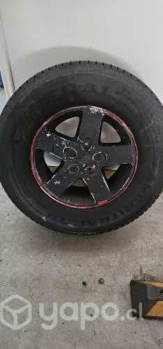 Neumáticos con aros jeep wrangler