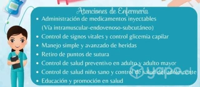 Atenciones de enfermería