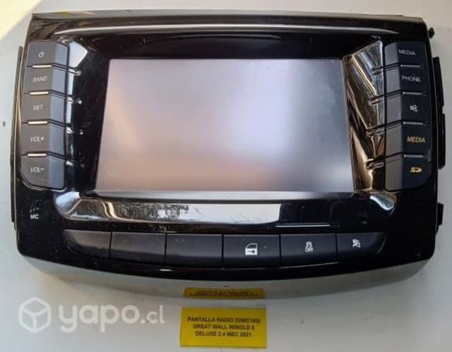 Pantalla Radio (GWC143) Great Wall Wingle 6 Deluxe