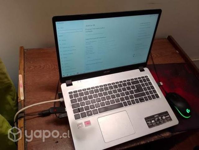 Se vende Notebook razer 3 aspire 5