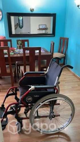 Silla de ruedas alumnio