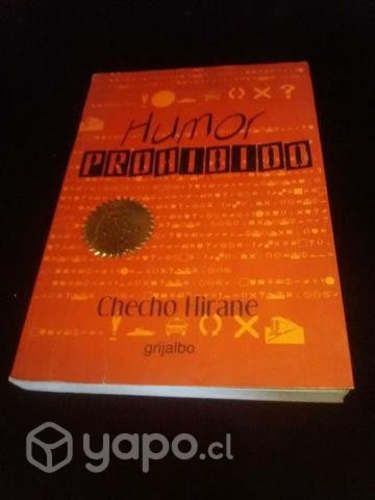 Libro Humor prohibido de Checho Hirane