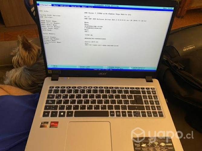 Notebook accer Aspire 5