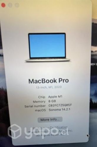 Macbook Pro M1 13&quot; 2020