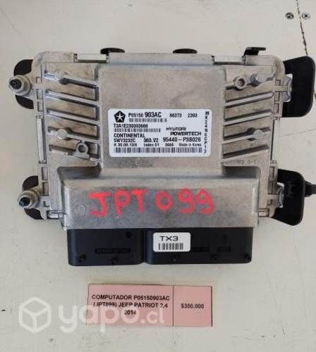 Computador P05150903AC (JPT099) Jeep Patriot 2.4
