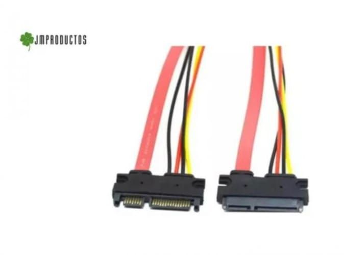 Cable Extension Sata 30cm Macho Hembra 7 + 15 Pin
