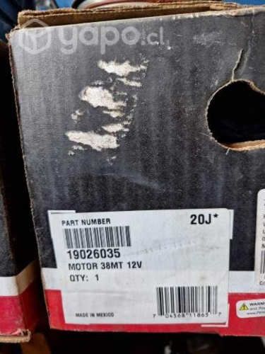 Motor de arranque 38mt