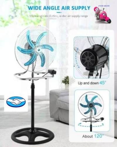 Ventilador Industrial Metalico 18 Alta Potencia