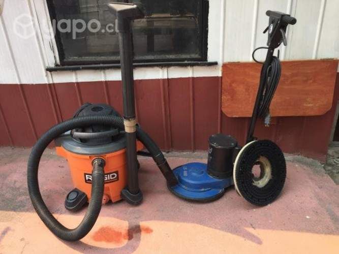 Aspiradora ,abrillantadora y lavadora de alfombra