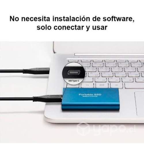 Disco Solido SSD Externo Portátil 64TB USB Tipo C