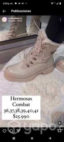 Botas mujer talla 40 beige