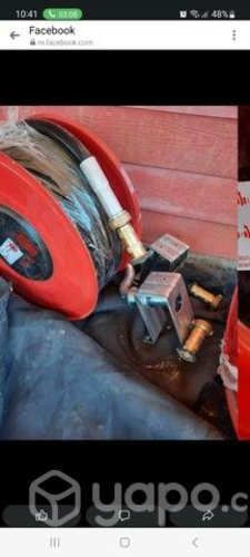 Carrete de incendio ria con mangera 30 metros nuev