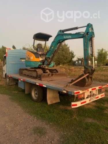 Vendo camión chevrolet 2013 más máquina