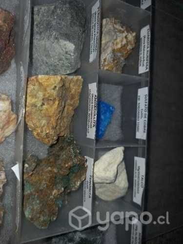Bello muestrario de minerales para colección ,