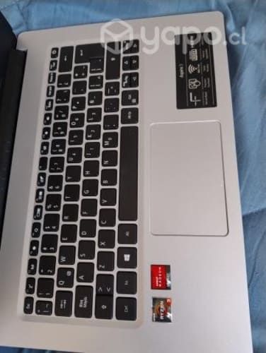 Notebook Acer Aspire ryzen 3