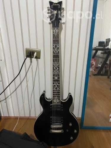 Guitarra Schecter Scorpion Deluxe Baritone Black