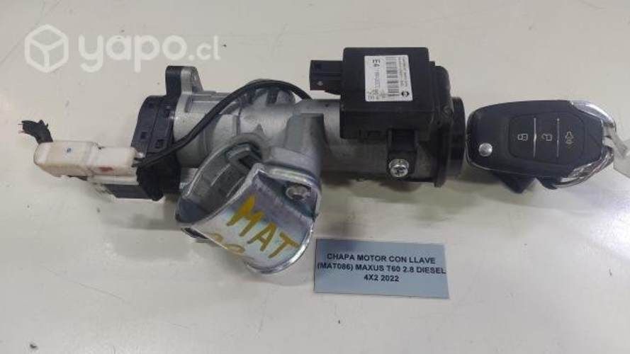 Chapa Motor Con Llave (MAT086) Maxus T60 2.8 Diese
