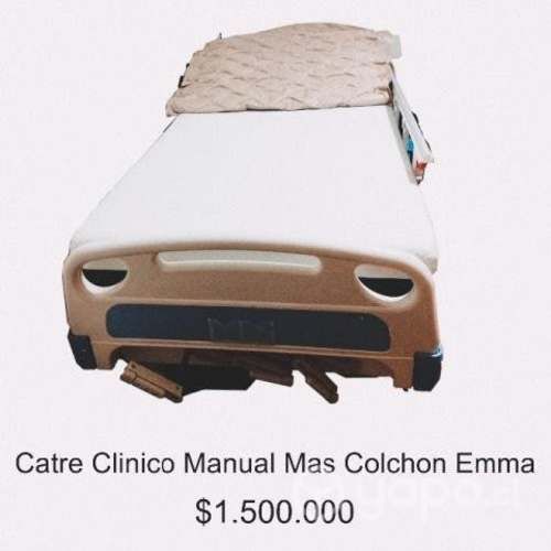Catre Clínico Alta Calidad Mas Colchón Emma