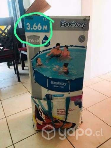 Piscina bestway 3.66
