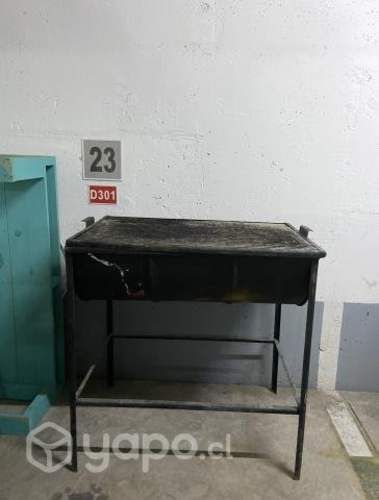 Parilla medio tambor 200 litros