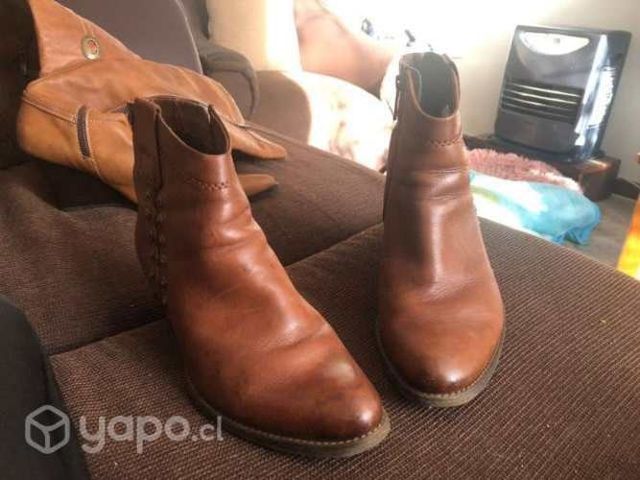 Botas dama cuero