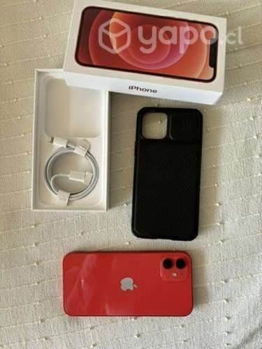 IPhone 12 rojo , usado.
