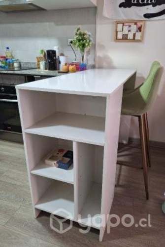 Encimera americana blanca (comedor)